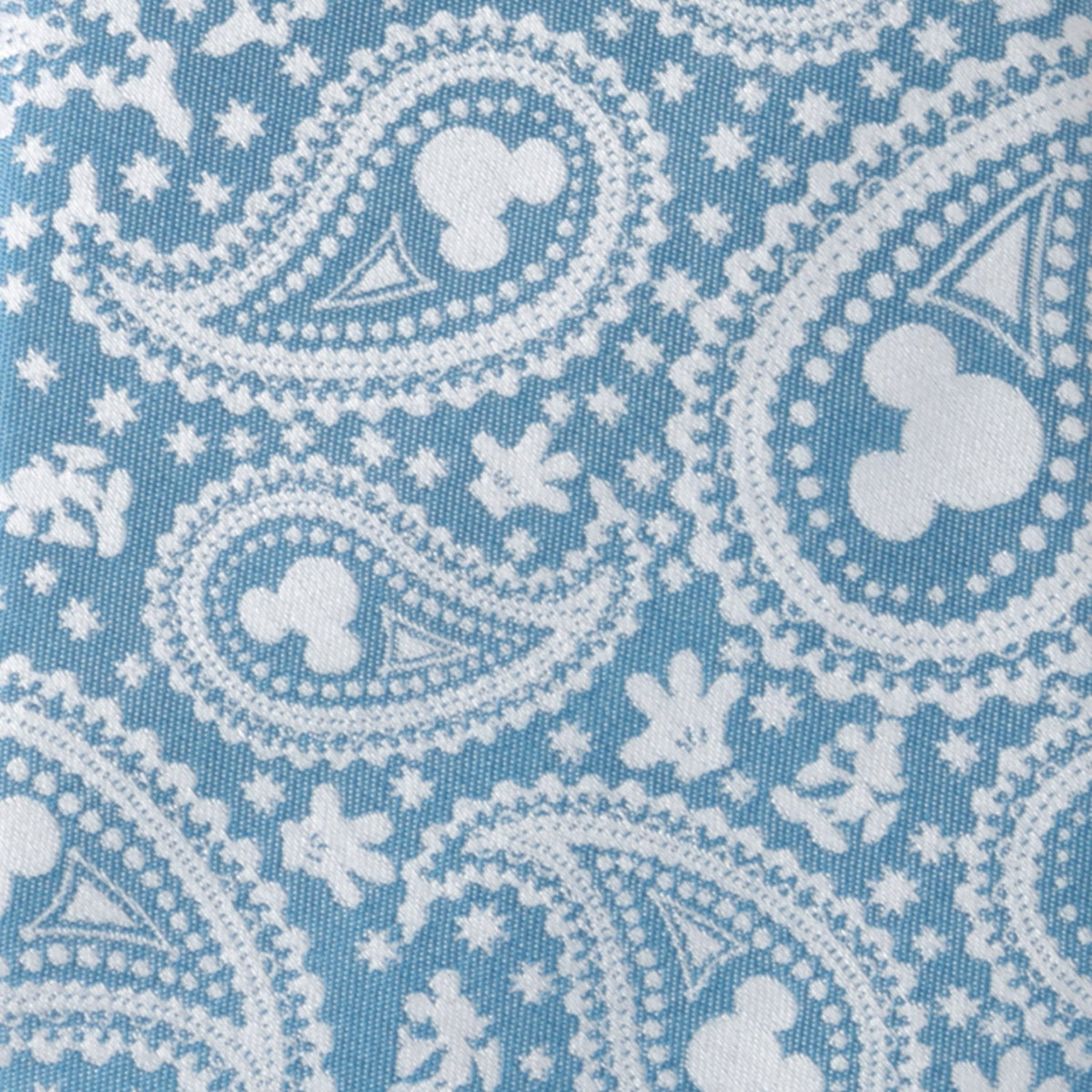 Disney Mickey Mouse Teal Paisley Men's Tie