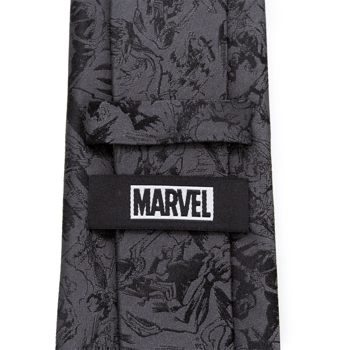 Venom Dark Gray Action Men's Tie