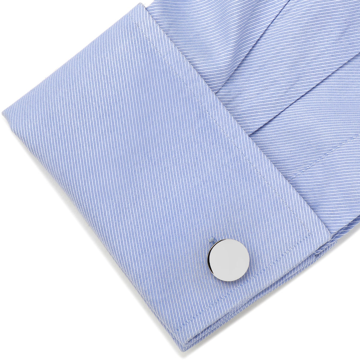 Stainless Steel Engravable Bar Necklace and Cufflinks Gift Set