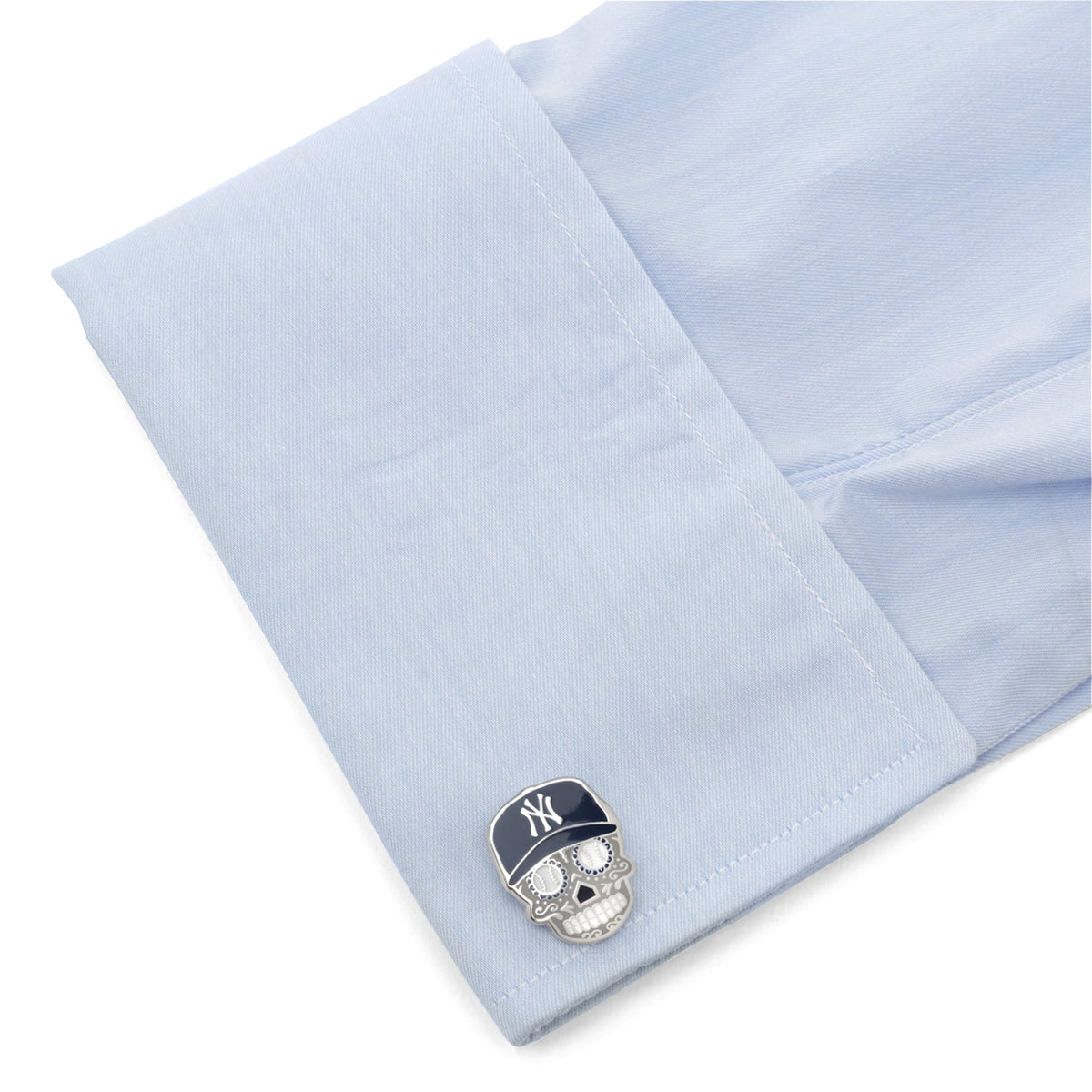 MLB New York Yankees Sugar Skull Cufflinks