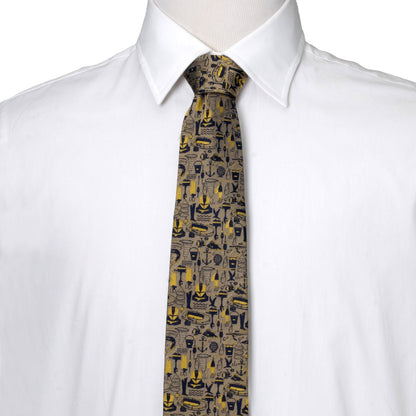 Fishermen Tan Men's Tie