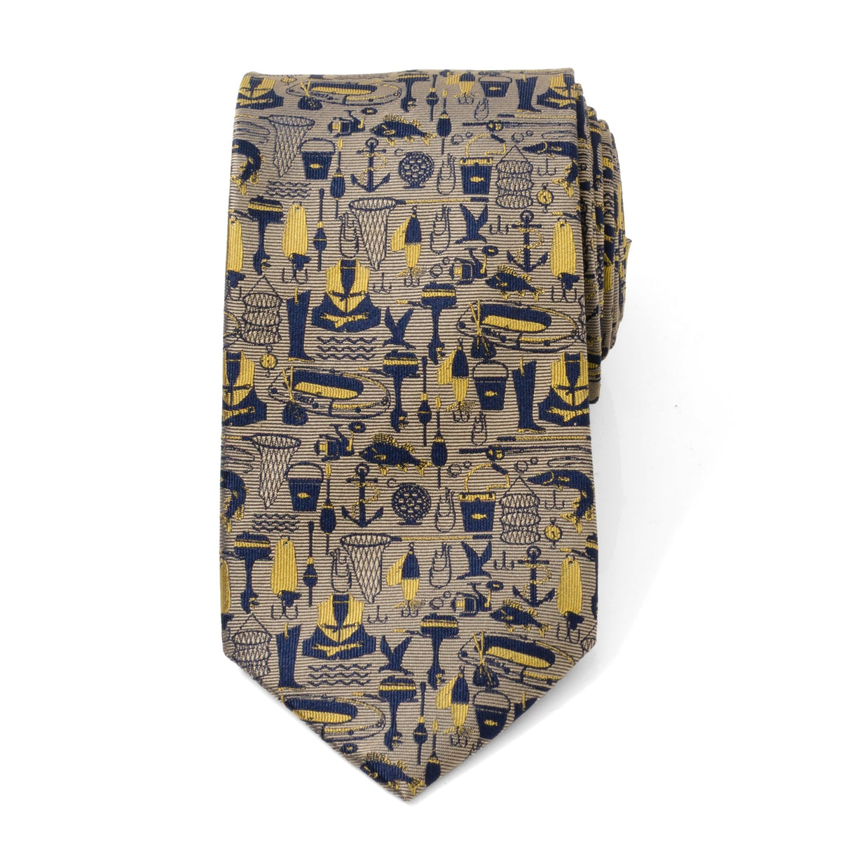 Fishermen Tan Men's Tie