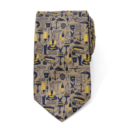 Fishermen Tan Men's Tie