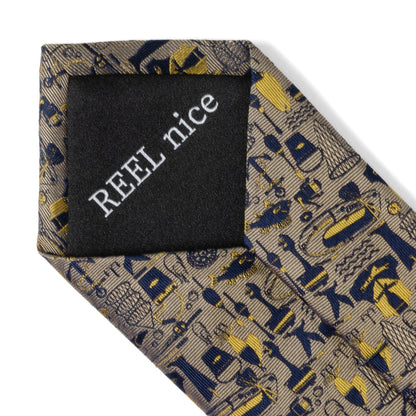 Fishermen Tan Men's Tie