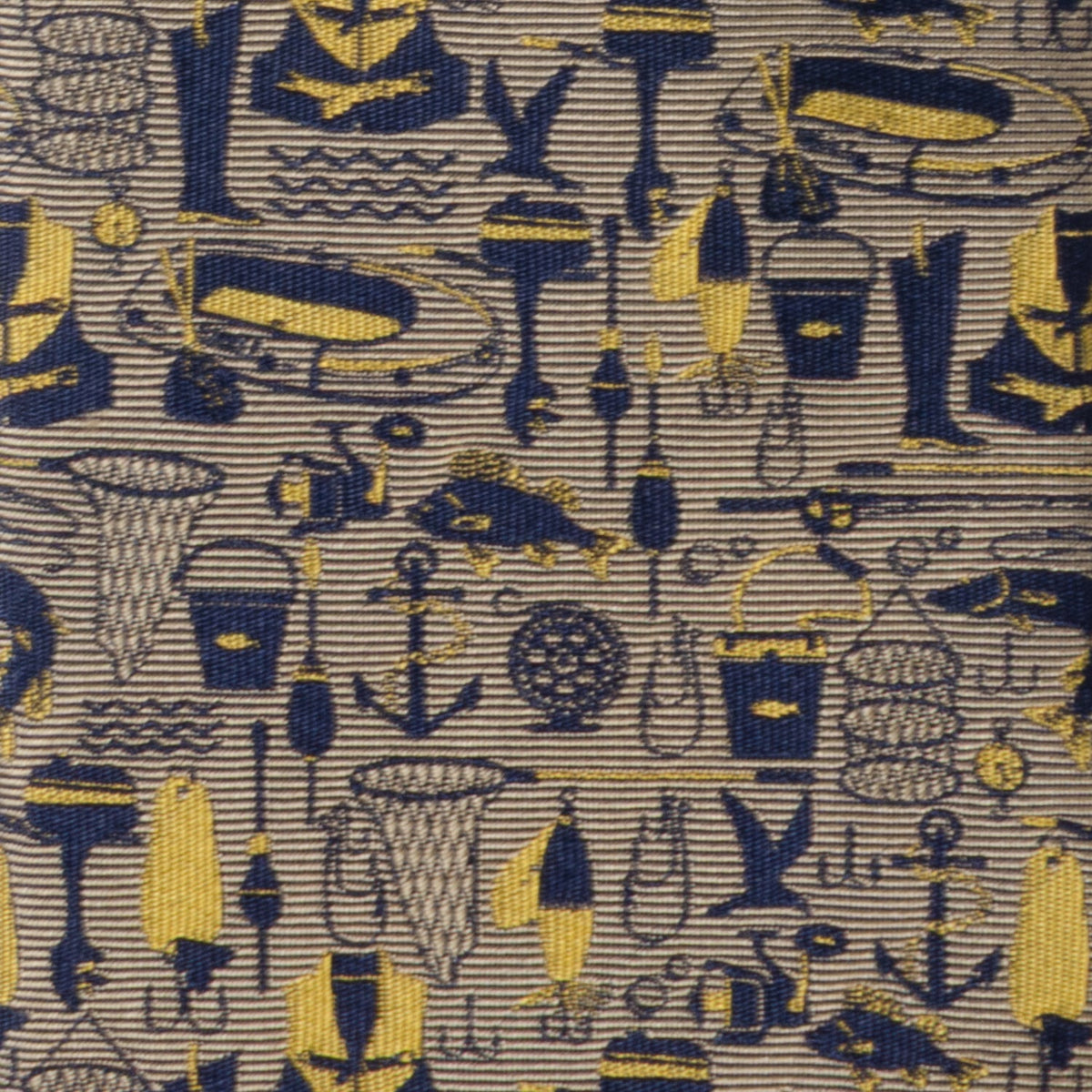 Fishermen Tan Men's Tie