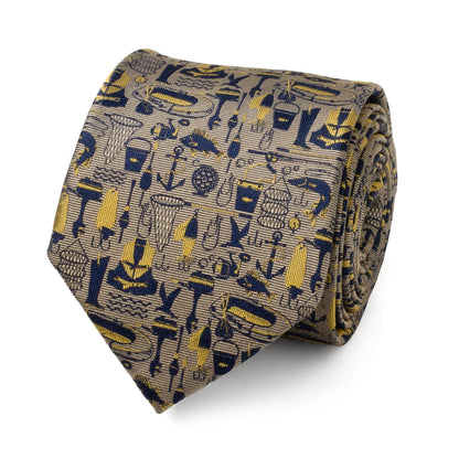 Fishermen Tan Men's Tie