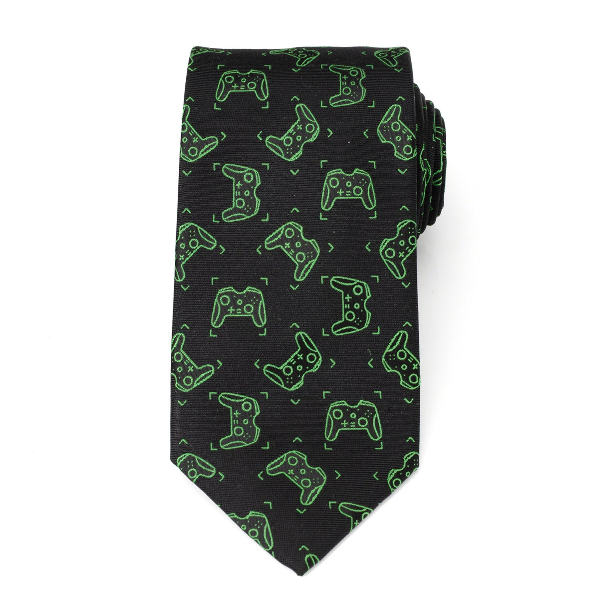 Gamer Black Men's Tie