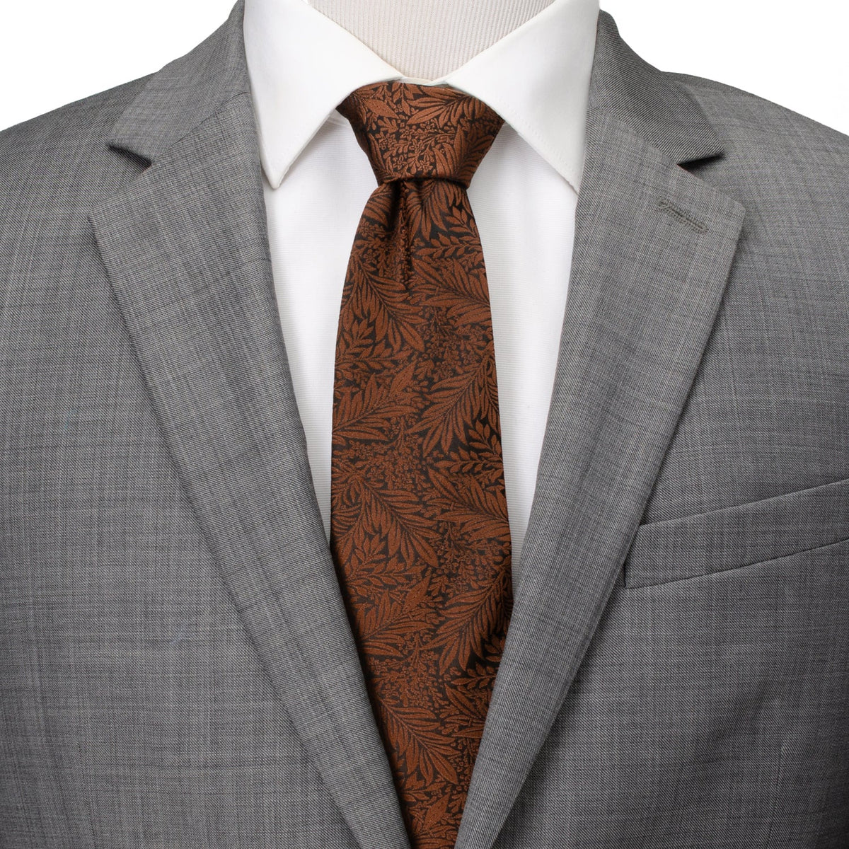 Tobacco Brown Men's Tie