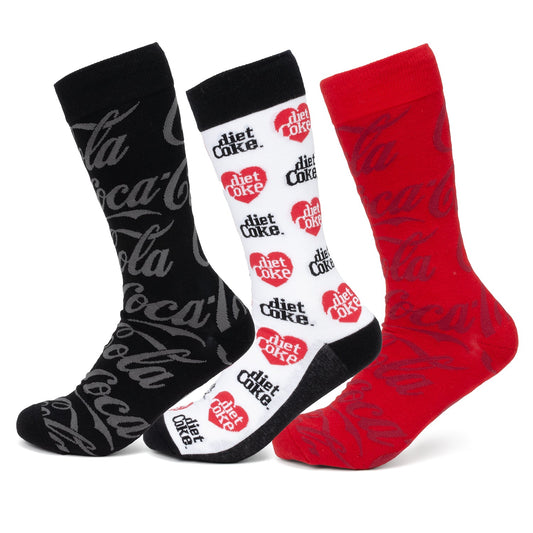 Coca-Cola® 3 Pack Sock Set
