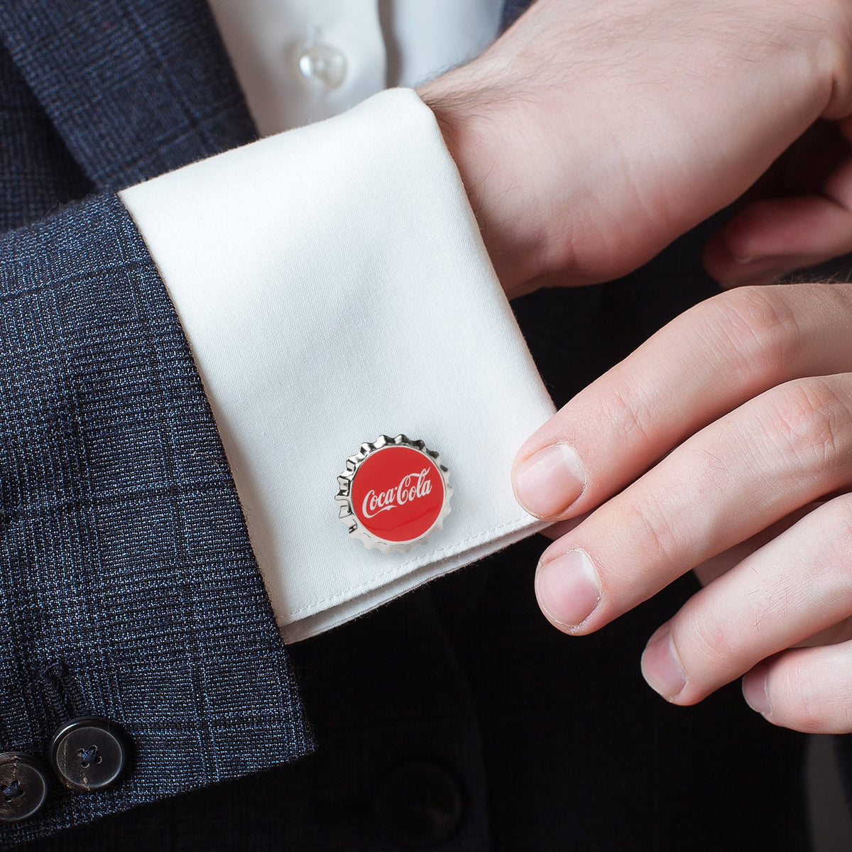 Coca-Cola® Bottle Cap Cufflinks