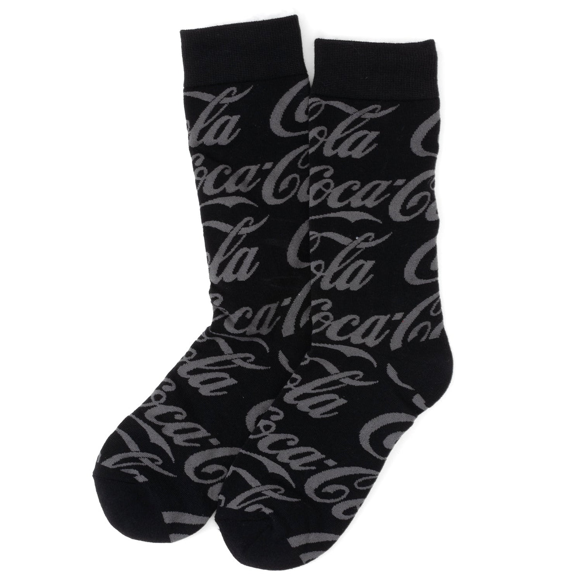 Coca-Cola® Black Logo Dress Socks