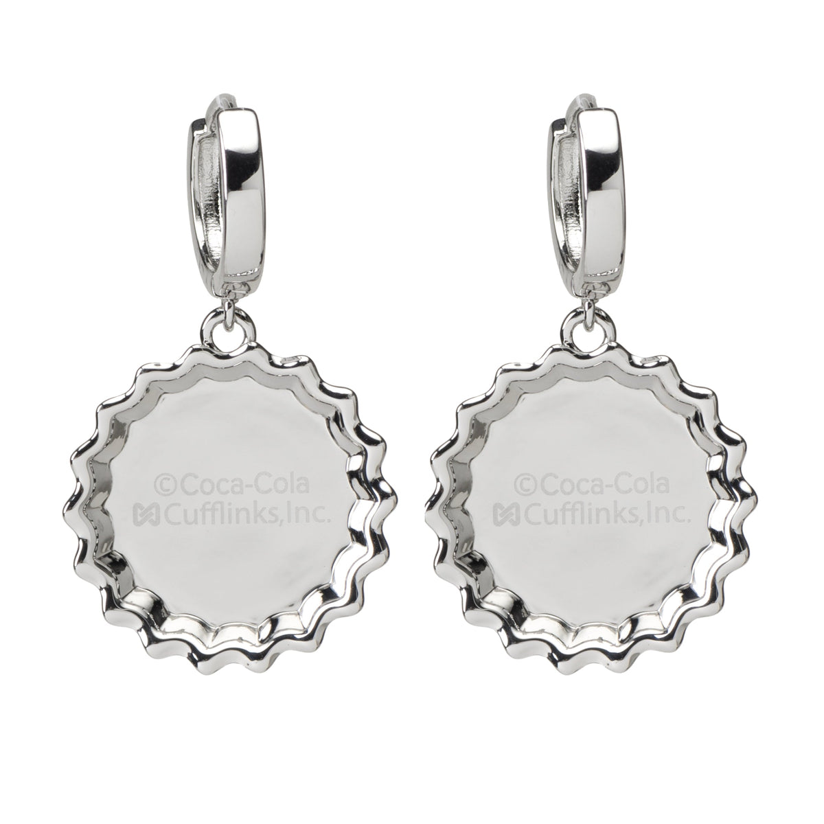 Diet Coke® Bottle Cap Earrings