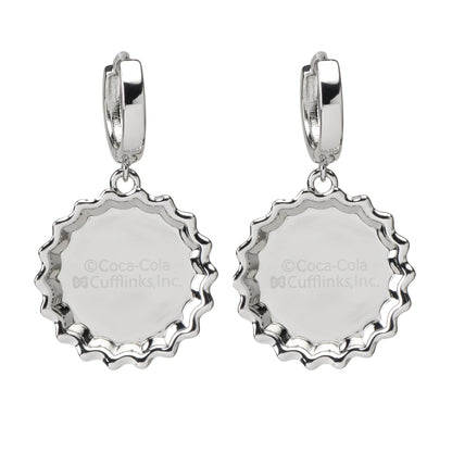 Diet Coke® Bottle Cap Earrings