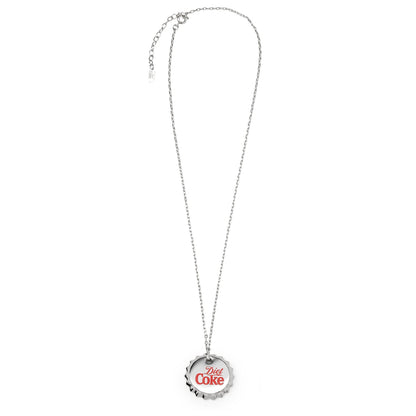 Diet Coke® Bottle Cap Red Necklace
