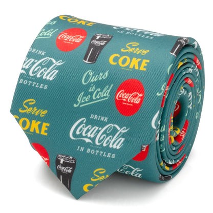Coca-Cola® Green Men's Tie