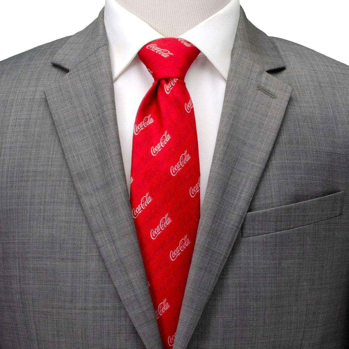 Coca-Cola® Logo Red Men's Tie