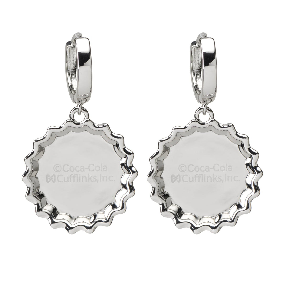 Coca-Cola® Red Bottle Cap Earrings