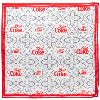 Diet Coke® Satin Grey Scarf