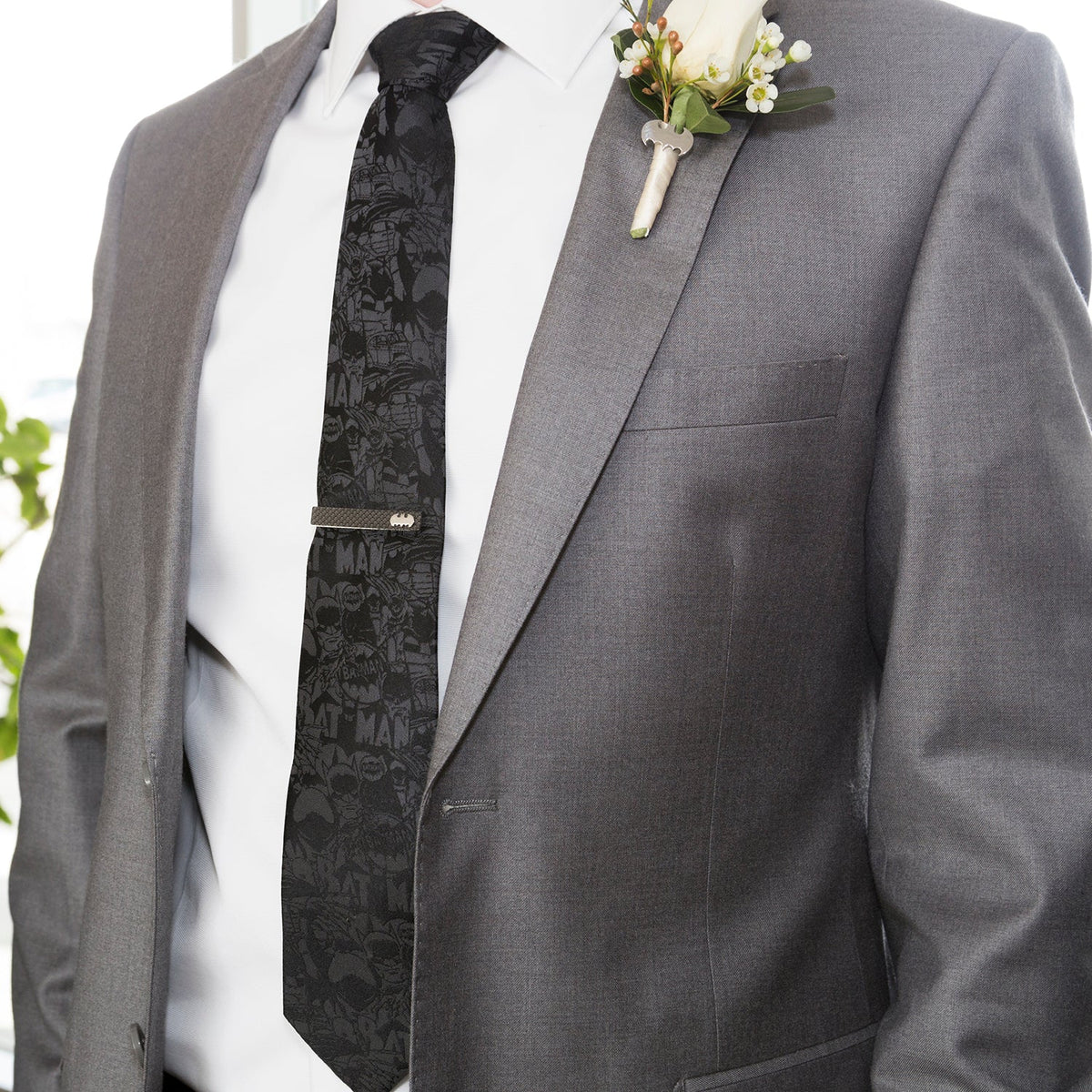 DC Batman Comic Black Tie