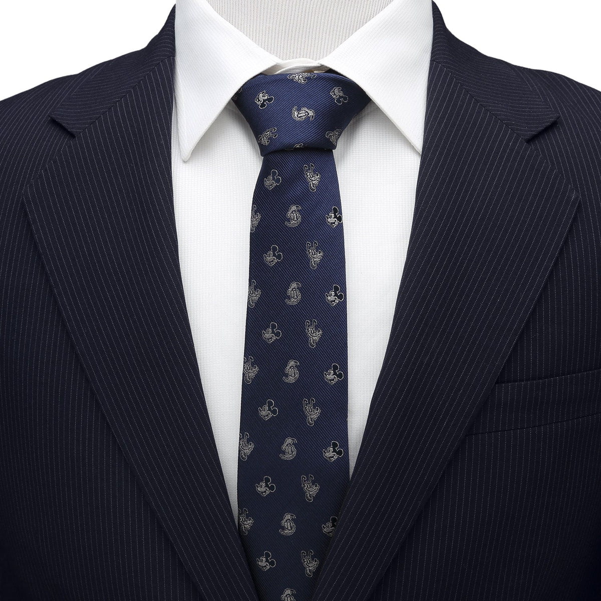 Disney Mickey and Friends Blue Men's Tie