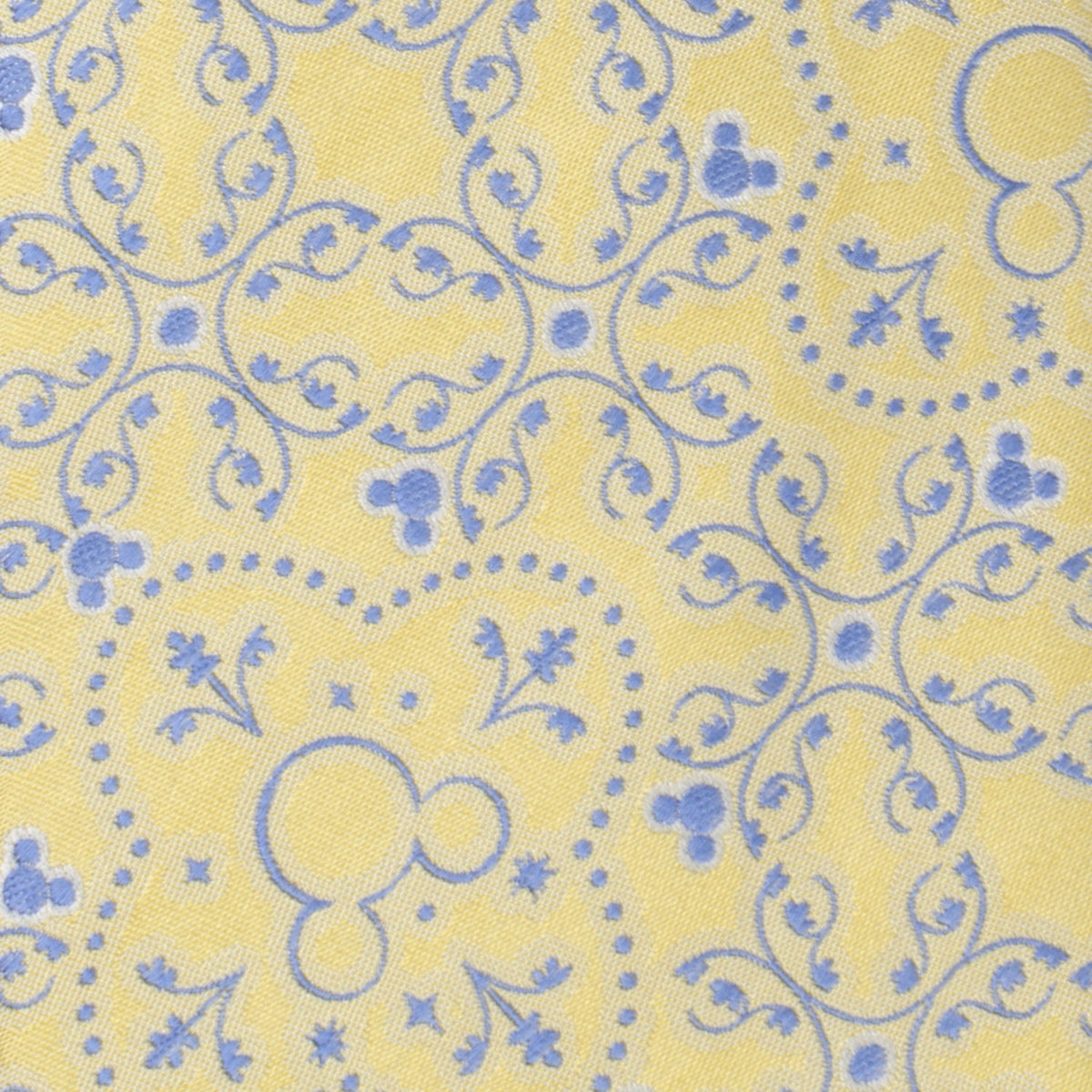 Disney Mickey Mouse Yellow Multi Men's Tie