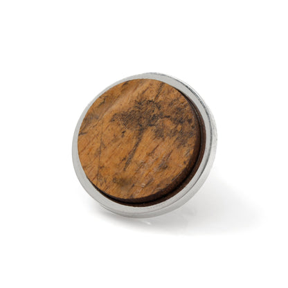 Ryman Auditorium White Oakwood Gunmetal Lapel Pin