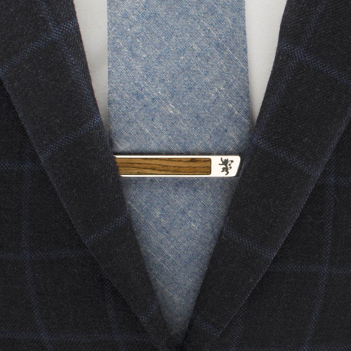 Game of Thrones Lannister Inlaid Wood Tie Clip
