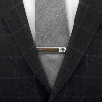 Game of Thrones Targaryen Inlaid Wood Tie Clip