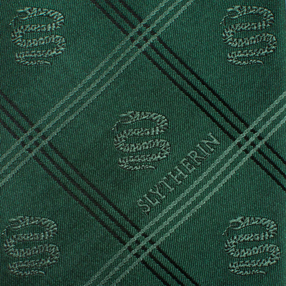 Harry Potter Slytherin Plaid Tie