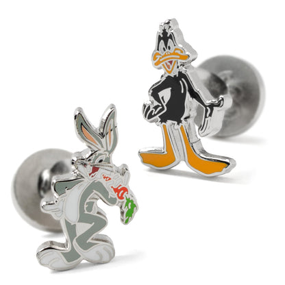 Looney Tunes Bugs Bunny and Daffy Duck Cufflinks
