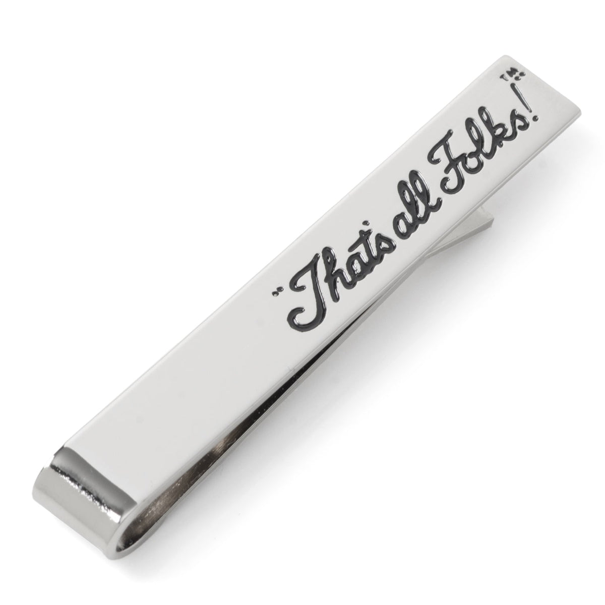 Looney Tunes 'That's all Folks' Tie Bar