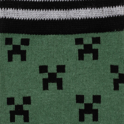Minecraft Creeper Men's Sock Set ' 3 Pairs