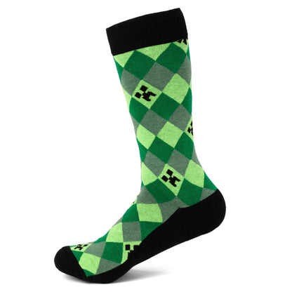 Minecraft Creeper Men's Sock Set ' 3 Pairs
