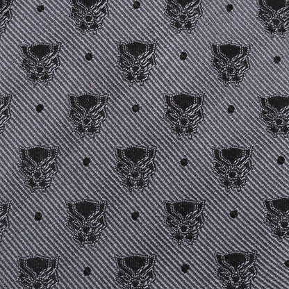 Marvel Black Panther Gray Dot Tie