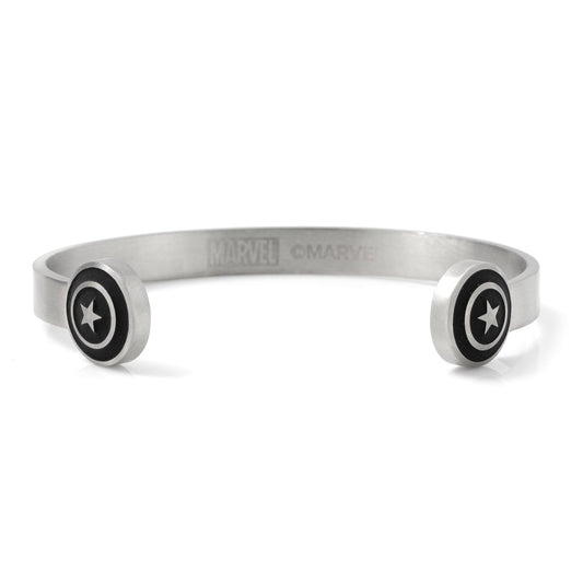 Marvel Captain America Stainless Steel Cuff Bracelet