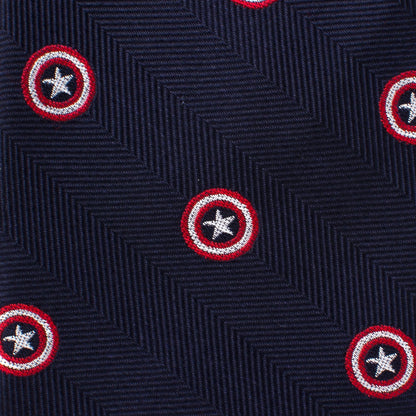 Marvel Captain America Navy Tie