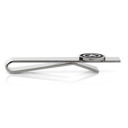 Marvel Captain America Silver Hidden Message Tie Bar