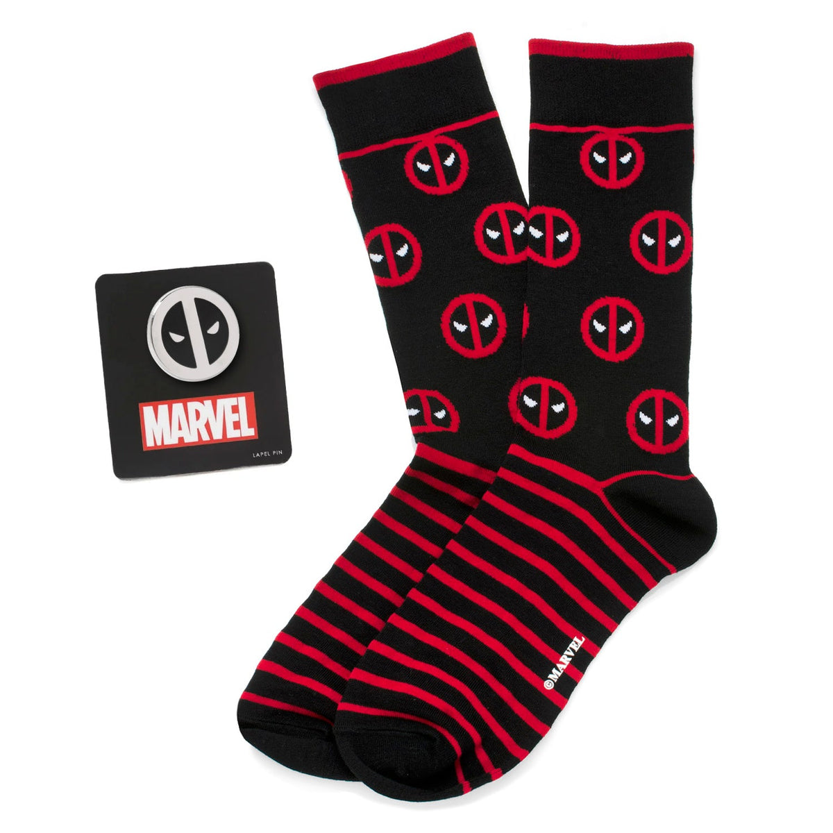 Deadpool Stripe Black Gift Set