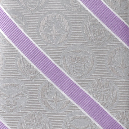 Marvel Guardians of the Galaxy Gray Stripe Tie