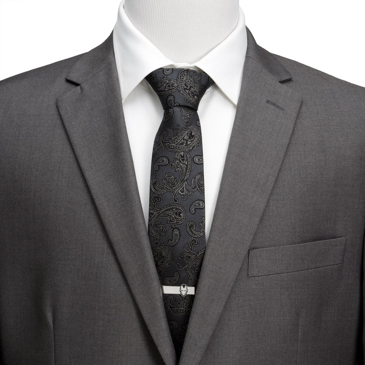 Marvel Iron Man Paisley Men's Tie