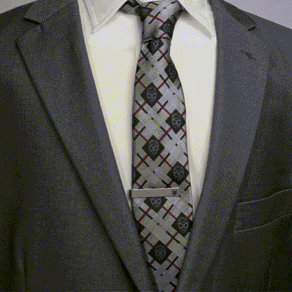 Marvel Spider-Man Plaid Black Men's Tie
