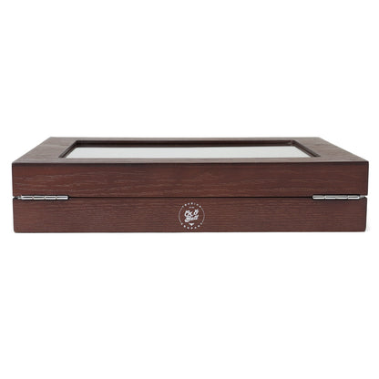 Espresso Cufflinks Collector's Case - 36 pairs