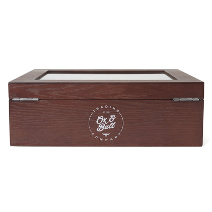 Espresso Cufflinks Collector's Case - 72 pairs