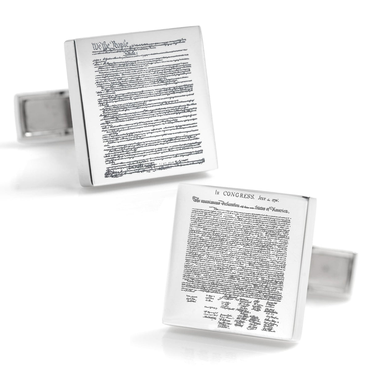 America 250 Heritage Cufflinks and Pocket Square Gift Set