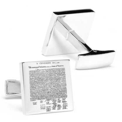 America 250 Heritage Cufflinks and Pocket Square Gift Set
