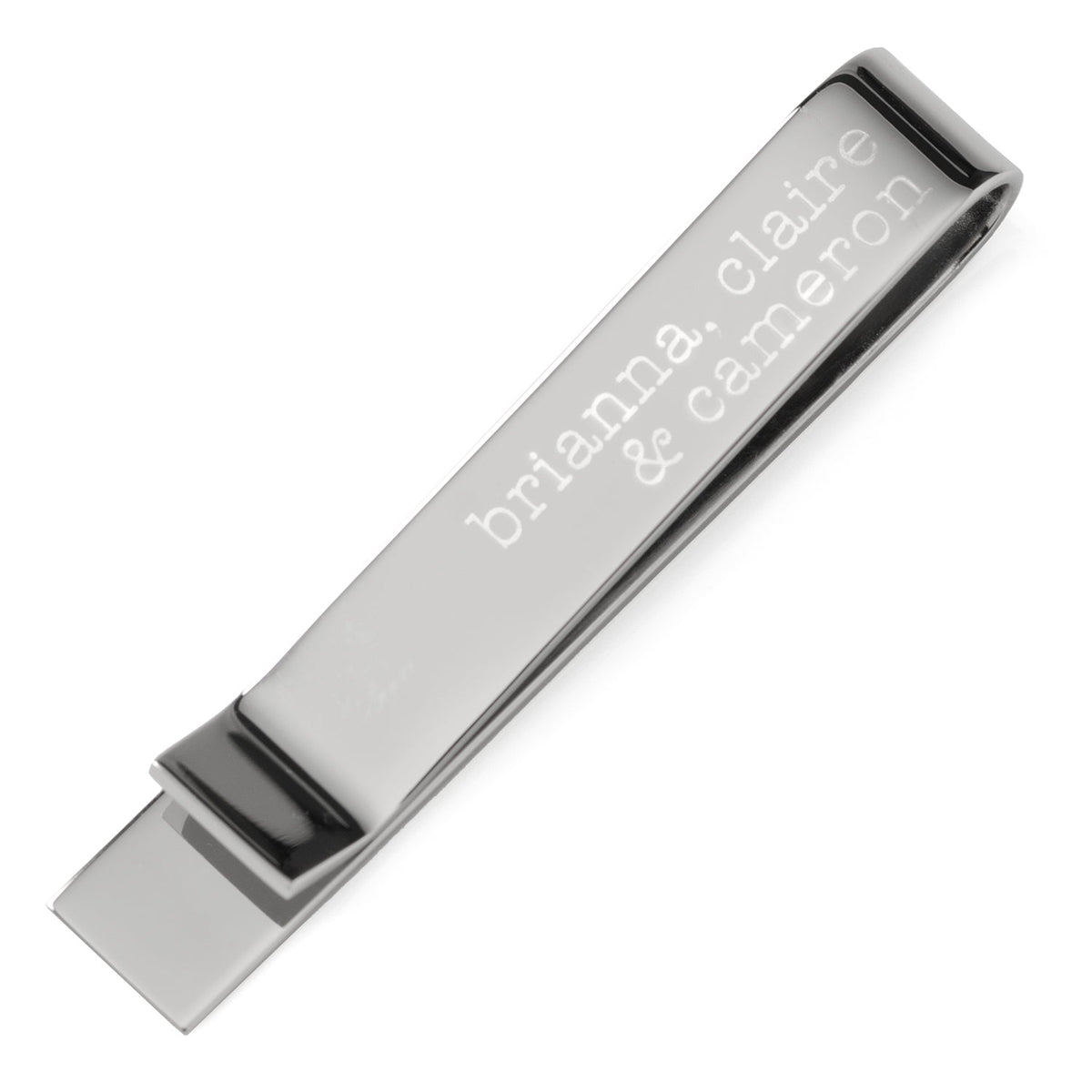 Best Dad Ever Engravable Tie Bar