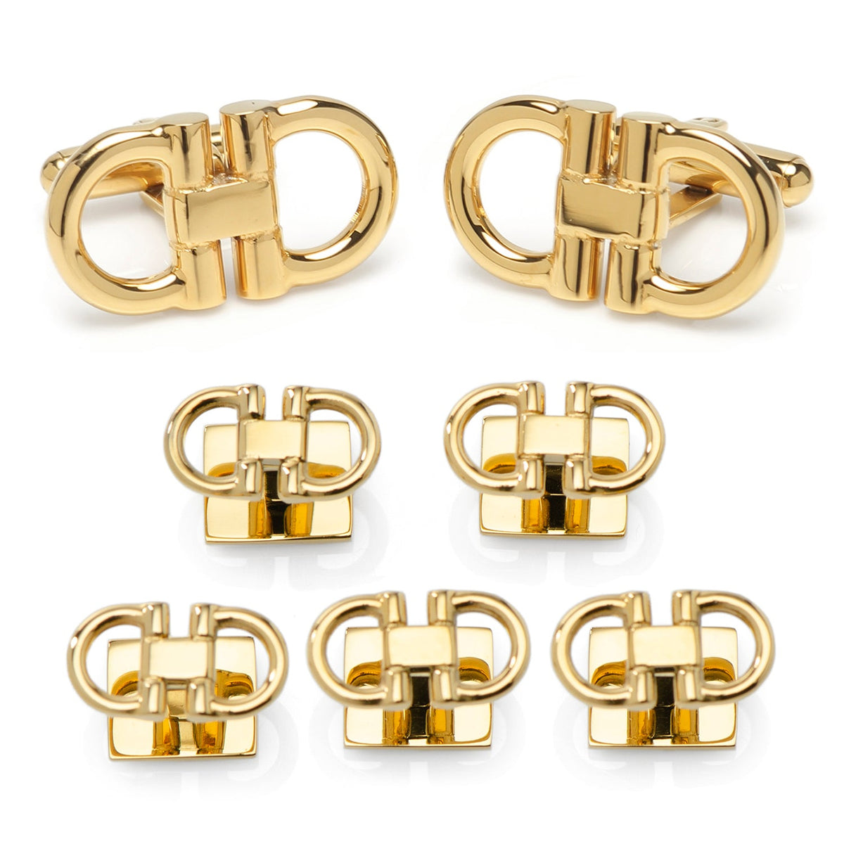 Horse Bit Stainless Steel Stud Set
