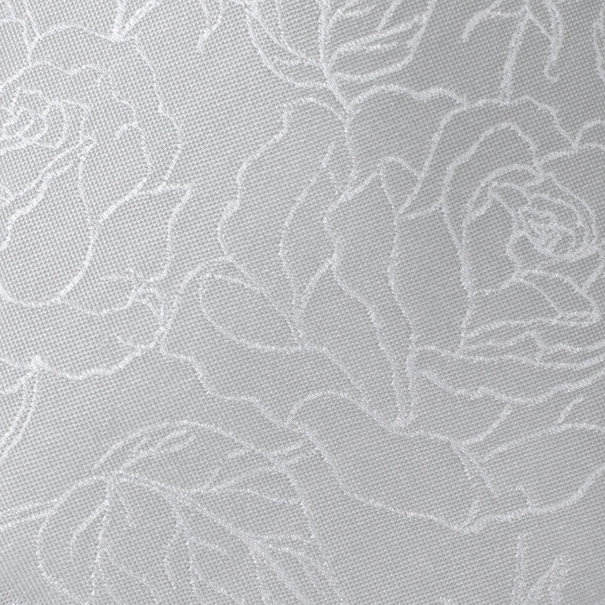 Floral Gray Men's Tie