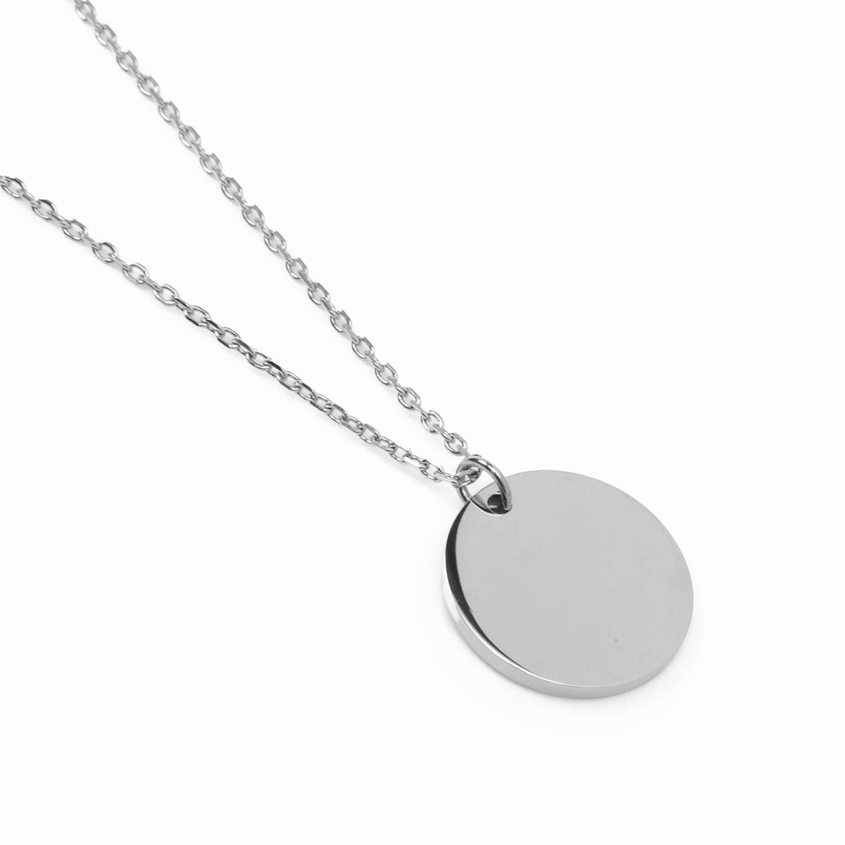 Stainless Steel Engravable Necklace and Cufflinks Gift Set