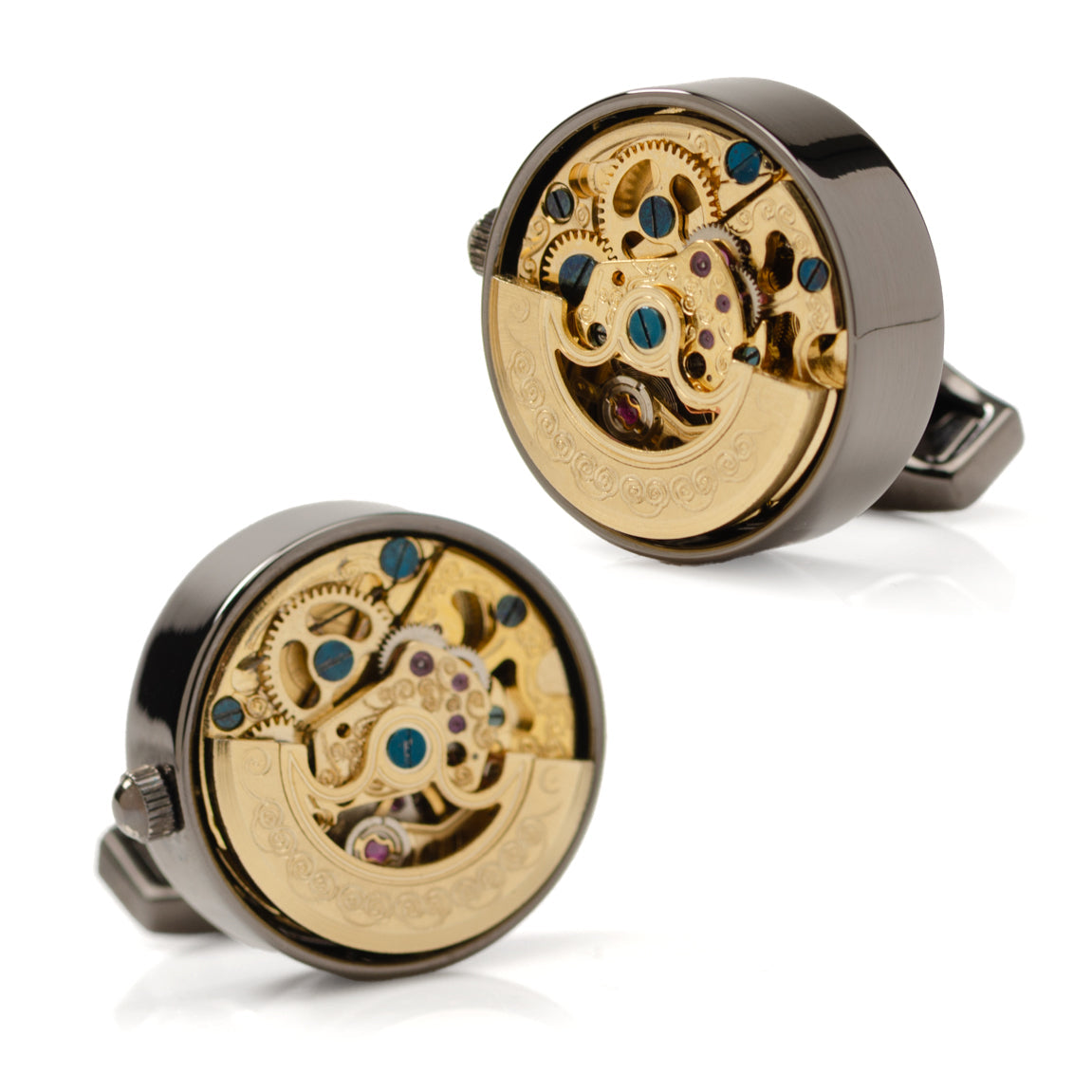 Kinetic Watch Movement Cufflinks